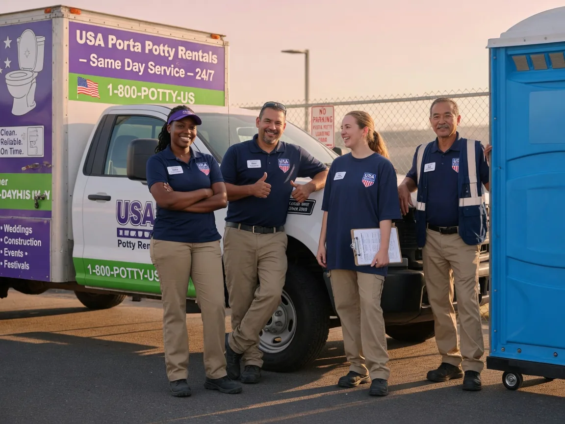 Porta Potty Rental company in West Burlington, NY